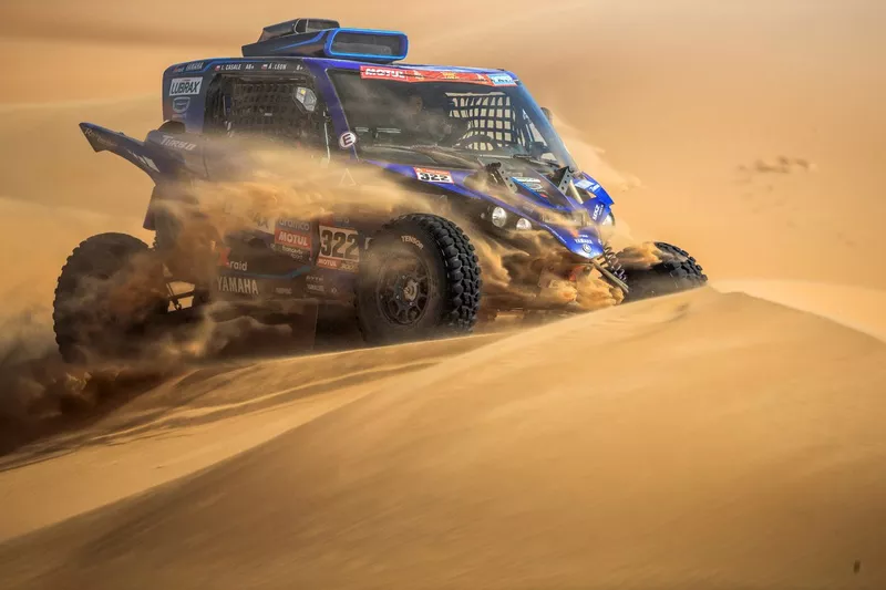 #322 X-Raid Yamaha Supported Team Yamaha: Ignacio Casale, Alvaro Leon