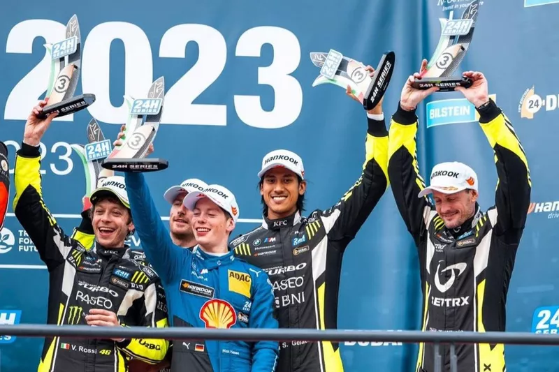 #46 Team WRT, BMW M4 GT3 Valentino Rossi, Sean Gelael, Max Hesse, Maxime Martin, Tim Whale