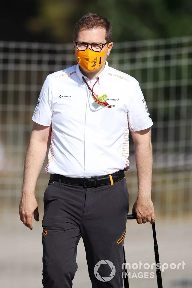 Andreas Seidl, Team Principal, McLaren 