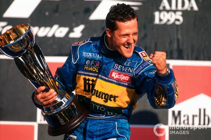 Ganador Michael Schumacher, Benetton Renault