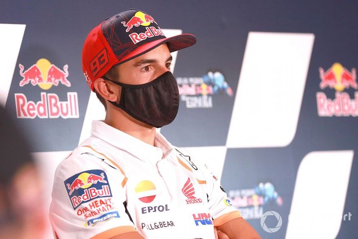 Marc Márquez, Repsol Honda Team, en la conferencia de prensa