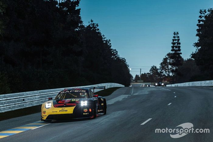 #92 Porsche Esports Team Porsche 911 RSR: Jaxon Evans, Matt Campbell, Mack Bakkum, Jeremy Bouteloup