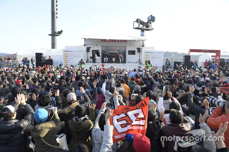 2016 Honda Racing Thanks Day Honda Talk Show with Fernando Alonso, Dani Pedrosa and Marc Marquez