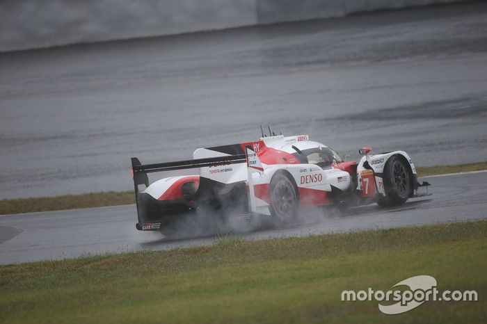 #7 Toyota Gazoo Racing Toyota TS050-Hybrid: Mike Conway, Kamui Kobayashi, Jose Maria Lopez