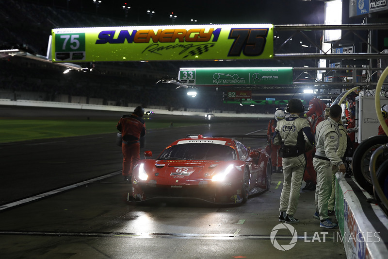 #62 Risi Competizione Ferrari 488 GTE, GTLM: Alessandro Pier Guidi, Toni Vilander, James Calado, Dav