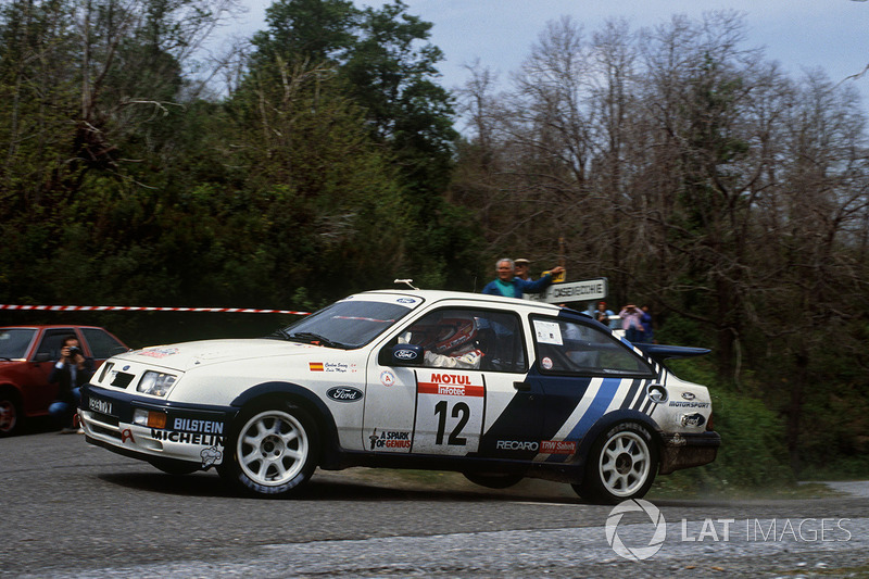 Carlos Sainz, Luis Moya, Ford Sierra RS Cosworth