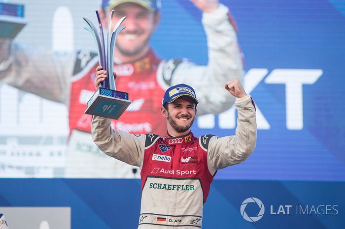 Podium: ganador, Daniel Abt, Audi Sport ABT Schaeffler