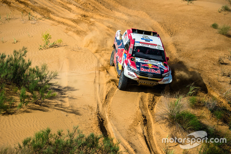 #101 Toyota Hilux: Nasser Al-Attiyah, Mathieu Baumel