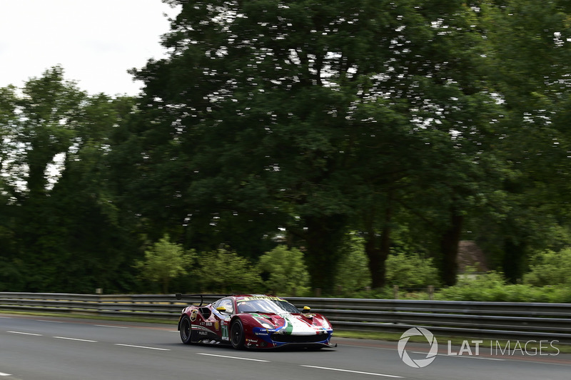 #71 AF Corse Ferrari 488 GTE EVO: Davide Rigon, Sam Bird, Miguel Molina