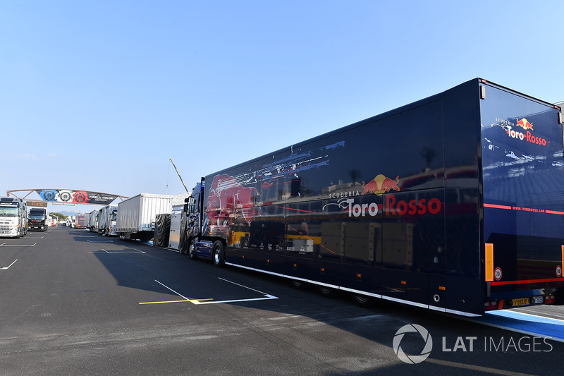 Scuderia Toro Rosso camión