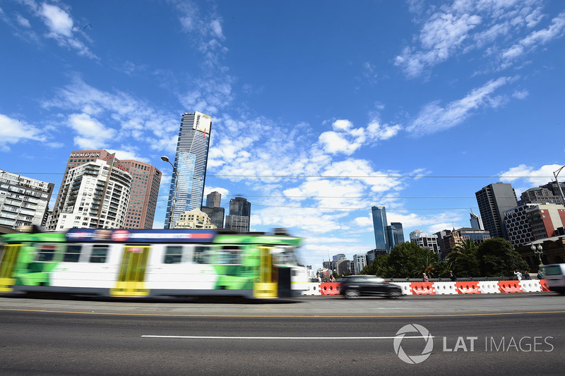 Una vista di Melbourne
