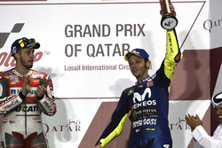 Third place Valentino Rossi, Yamaha Factory Racing