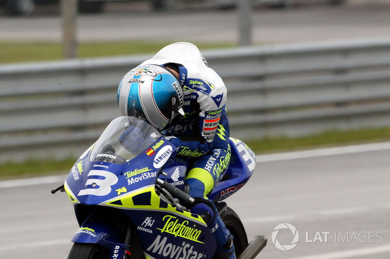 2003: GP de Malasia, campeón del mundo de 125cc