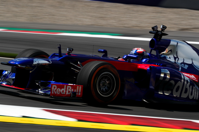 Марк Маркес на тестах Формули 1 з Toro Rosso