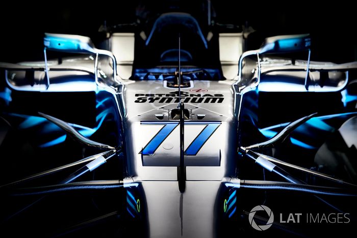El coche de Valtteri Bottas, Mercedes AMG F1 W09