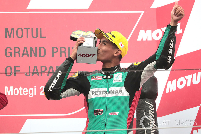 Third place Hafizh Syahrin, Petronas Raceline Malaysia