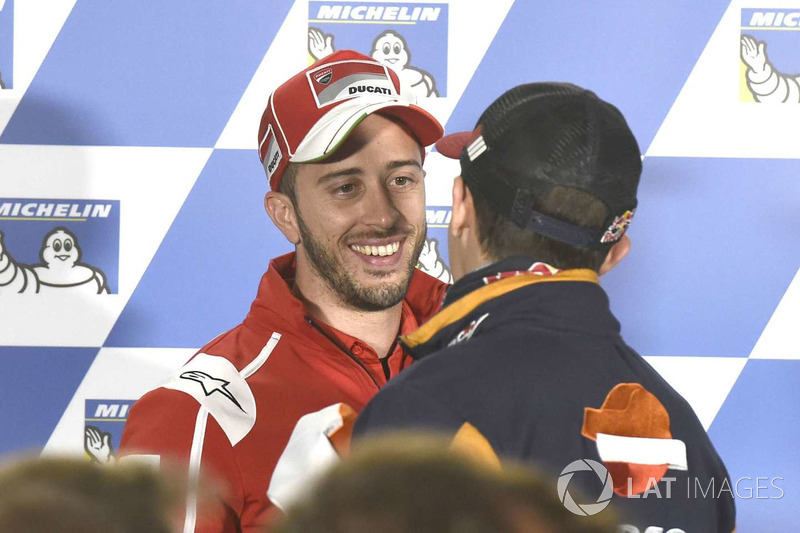 Andrea Dovizioso, Ducati Team, Marc Marquez, Repsol Honda Team