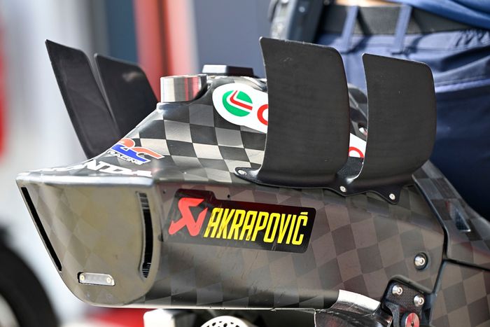 Honda HRC bike detail