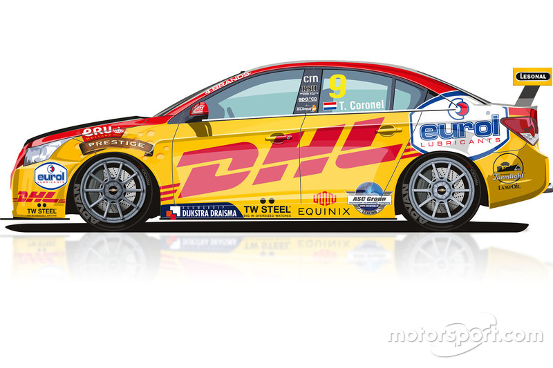 Tom Coronel, Chevrolet RML Cruze TC1 livery