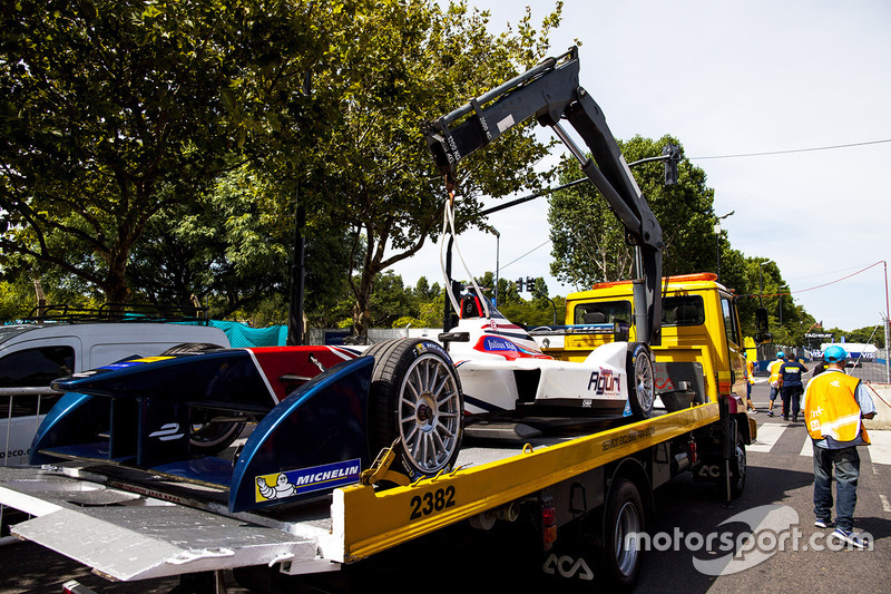 El auto de Salvador Duran, Team Aguri