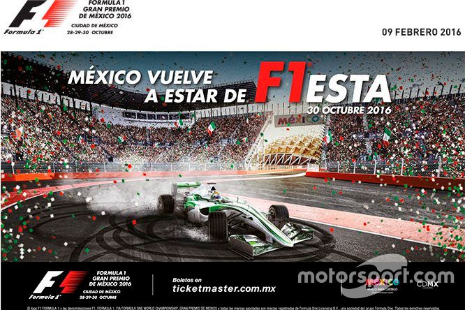 Poster del GP de México 2016