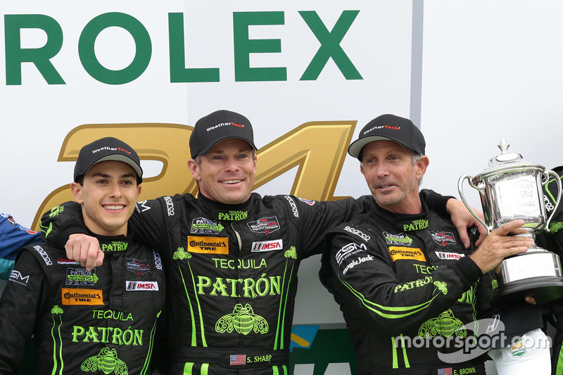 Scott Sharp, Ed Brown e Pipo Derani