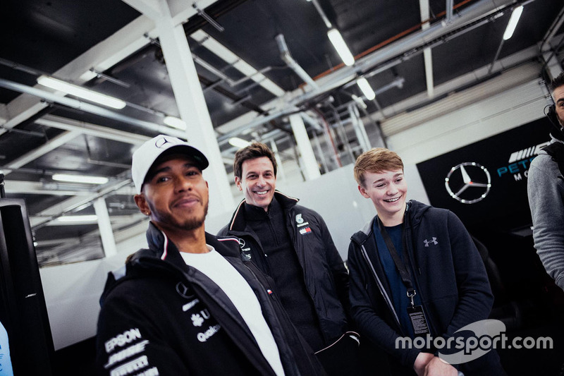 Льюіс Хемілтон, Mercedes AMG F1, Тото Вольфф, виконавчий директор Mercedes AMG F1, Біллі Монгер