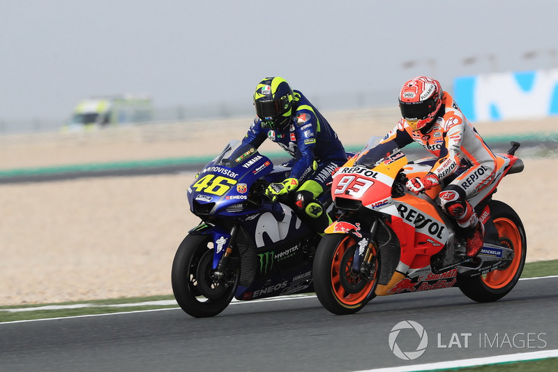 Valentino Rossi, Yamaha Factory Racing, Marc Marquez, Repsol Honda Team