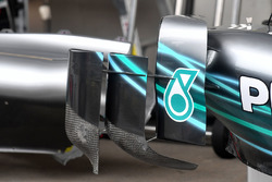 Mercedes-AMG F1 W09 bargeboards