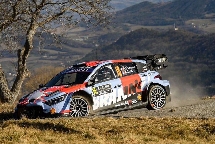 Adrien Fourmaux, Alexandre Coria, Hyundai World Rally Team Hyundai i20 N Rally1