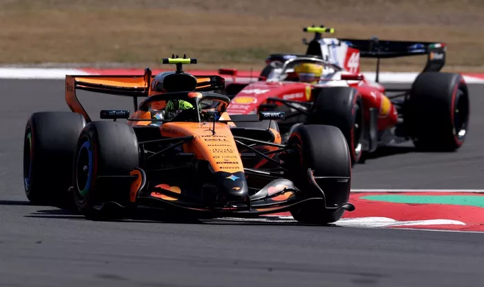 Lewis Hamilton, Ferrari, Lando Norris, McLaren