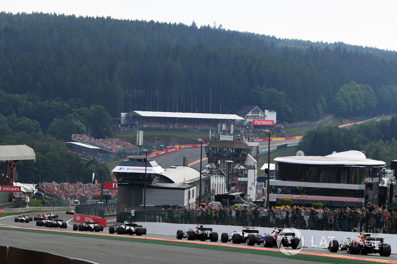 The start of the race
