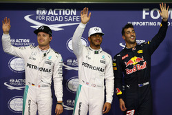 Поул-позиція: Льюїс Хемілтон, Mercedes AMG F1, друге місце Ніко Росберг, Mercedes AMG F1, третє місц