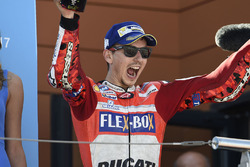 Подіум: третє місце Хорхе Лоренсо, Ducati Team
