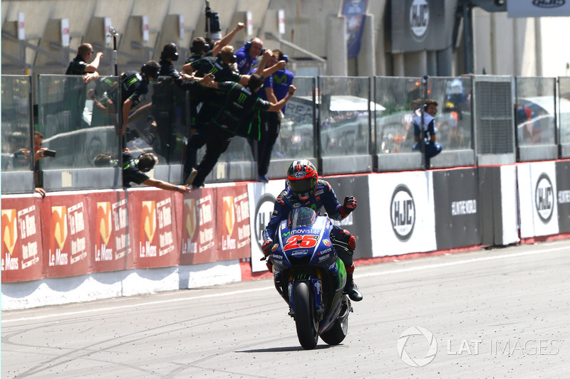 Maverick Viñales, Yamaha Factory Racing takes the win