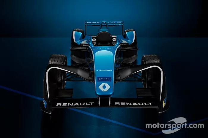 Nouvelle livrée de la Renault e.Dams Z.E.17