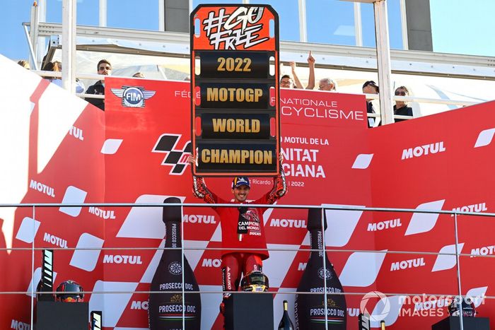 Campeón del mundo Francesco Bagnaia, Ducati Team