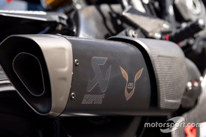 La Yamaha R1M con la que rodó Hamilton en Jerez