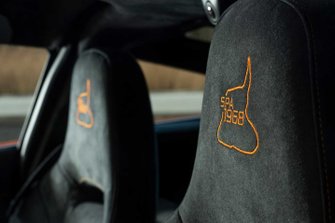 McLaren 720S Spa 68, dettaglio dei poggiatesta