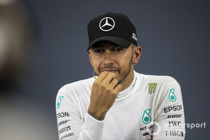 Lewis Hamilton, Mercedes AMG F1 in Press Conference