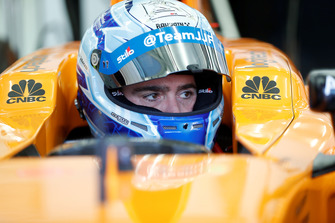 Jimmie Johnson en el McLaren