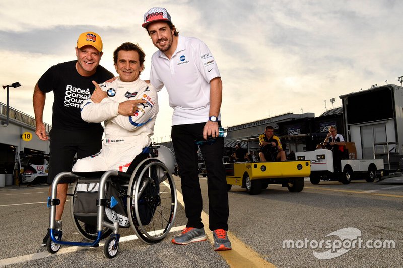 Rubens Barrichello, JDC/Miller Motorsports, Alex Zanardi, BMW Team RLL, Fernando Alonso, Wayne Taylor Racing