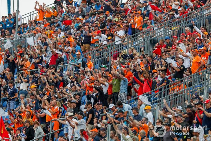 Fans de Max Verstappen