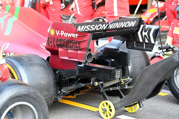 Ferrari SF21 detail