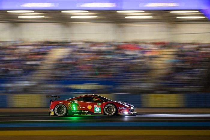#52 AF Corse Ferrari 488 GTE EVO LMGTE Pro, Daniel Serra, Miguel Molina, Sam Bird