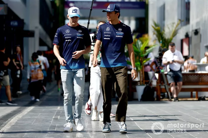 Logan Sargeant, Williams Racing, Alex Albon, Williams Racing 