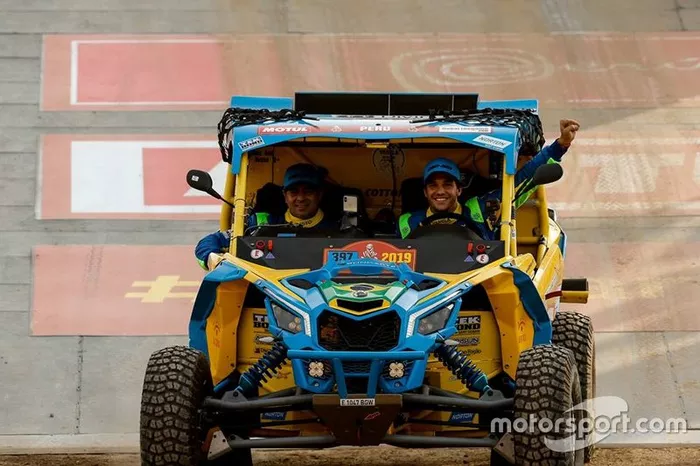 Bruno Varela e Maykel Justo no Dakar 2019
