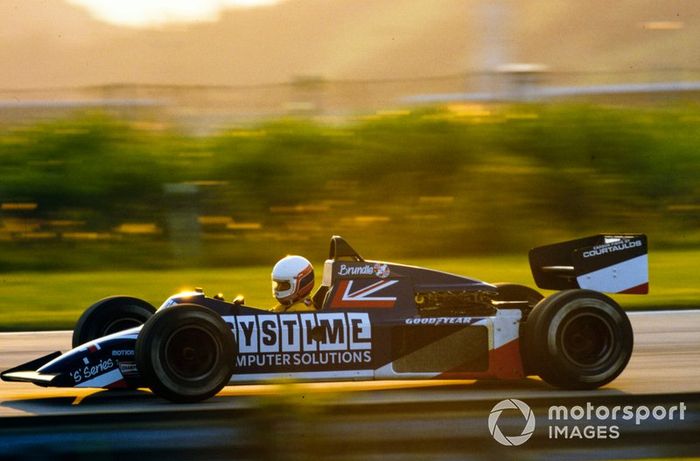 Martin Brundle, Tyrrell 012 Ford