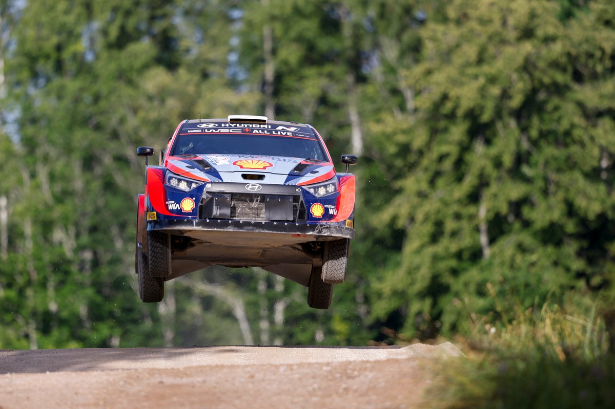 Ott Tanak, Martin Jarveoja, Hyundai World Rally Team Hyundai i20 N Rally1