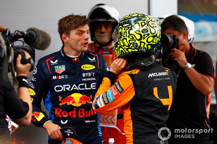 Max Verstappen, Red Bull Racing, Lando Norris, McLaren F1 Team